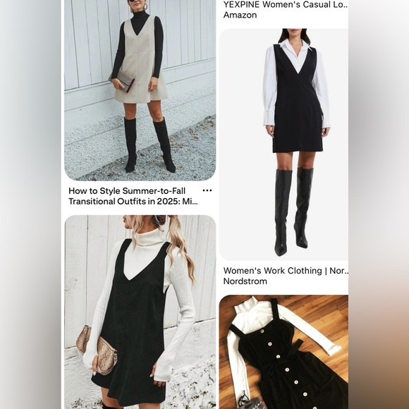 Banana Republic Tweed Dress, Sleeveless V Neck 6 - Picture 2 of 10